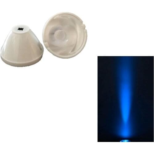 50 x 3°Optical Led lenses A Beam Lens for Floodlights Wall Washer CREE XPE 3535 Led Lamp Lenses