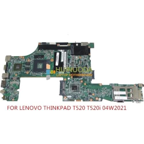NOKOTION FRU 04W2021 Main board For Lenovo thinkpad T520 T520i Laptop Main board QM67 DDR3 NVS4200M graphics