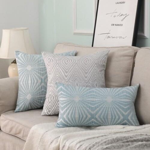GYK147 Pattern Jacquard Cushion Case (No Filling) 1PC Polyester Home Decor Bedroom Decorative Sofa Car Throw Pillows