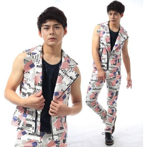 OKOUFEN Mens Fashion Vests