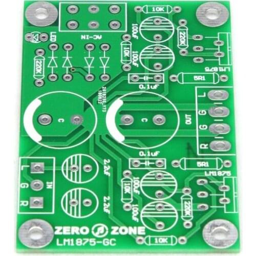 SUQIYA-GC version of the dual channel LM1875 power amplifier PCB blank board bile power amplifier PCB