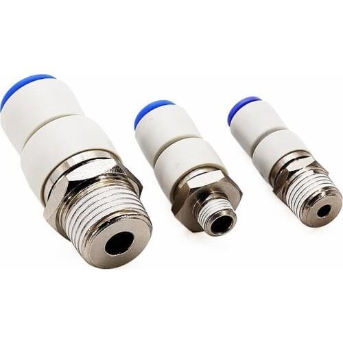 KSH Series Pneumatic straight High speed Rotary One-touch Fittings KSH04-M5 KSH04-M6 KSH04-01S KSH06-M5 KSH06-01S KSH06-02S