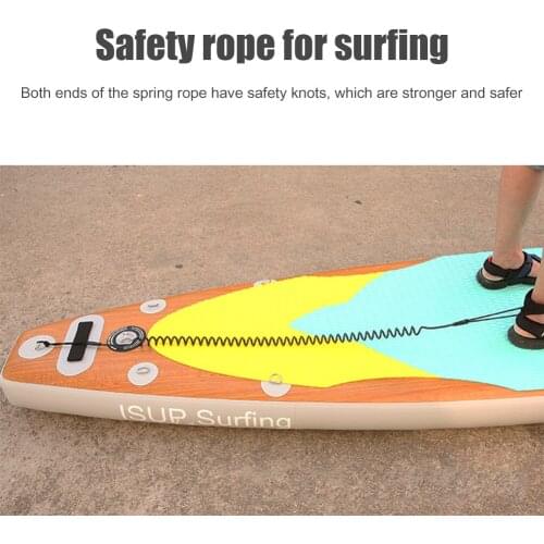 Paddle Surf Leash Surfing Surfboard Leg Rope Paddleboard Boarding Surfboard Elastic Leash Leg Rope Surfing Accessories
