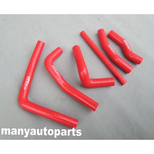 Silicone radiator hose for Honda CR250R 2000-2001 00 01 year red