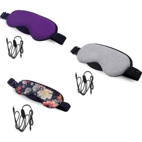 Temperature Control Heat Steam Cotton Eye Mask Dry Tired Compress USB Hot Pads