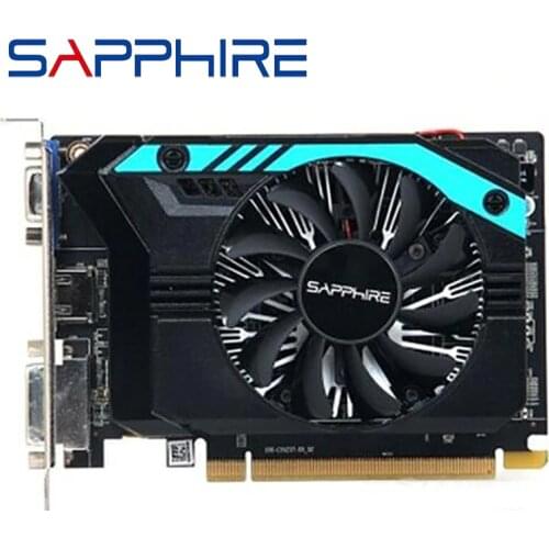 Used SAPPHIRE Radeon R7 240 2GB Video Cards GPU For AMD Radeon R7 240 GDDR3 128bit Graphics Screen Cards Desktop Computer