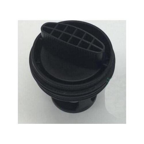Washing machine parts filter plug black color