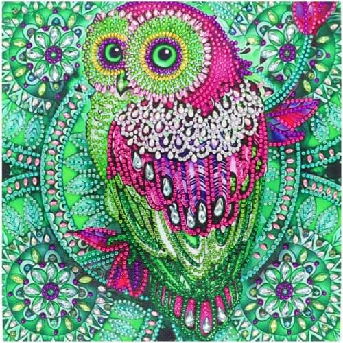 Animal Owl 5D Special Diamond Painting Embroidery DIY Needlework Cross Stitch