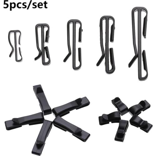 5PCS Molle Webbing Waist Buckle Strap Belt End Clip Adjust Keeper Tactical Backpack Buckles Camping Hiking Outdoor Military Tool