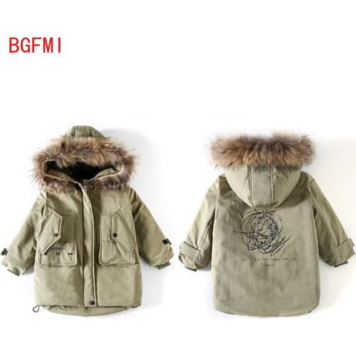 Зимние парки для мальчиков BGFMI China At AliExpress