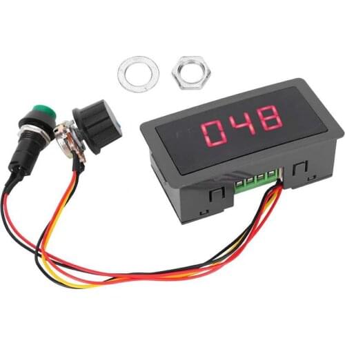 DC 6V-24V CCM5D Digital PWM Speed Controller With LCD Digital Display Adjustable Stepless Speed Controller Sturdy And Durable