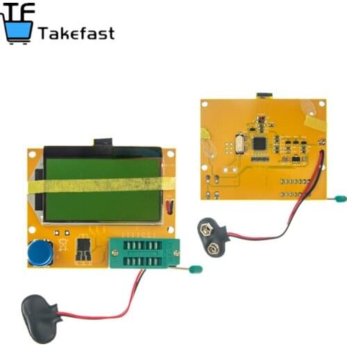 LCR-T4 12846 LCD M328 Digital Transistor Tester Meter Backlight Diode Triode Capacitance ESR Meter MOS/PNP/NPN L/C/R B03