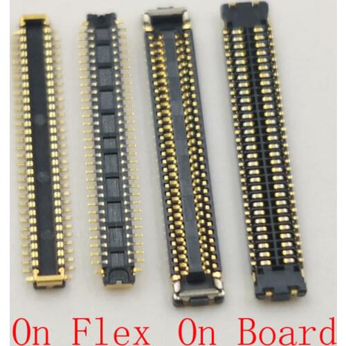 1Pcs LCD Display Screen Flex FPC Connector For Motorola Moto Z XT1650 XT1650-05 XT1650-03 Contact Plug Motherboard Board 60pin