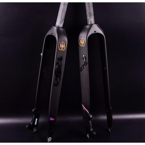 Hot Sale! 26 /27.5/29er Full Carbon Fiber Hard Mountain Bike Fork Carbon Fork mtb Bike Fork