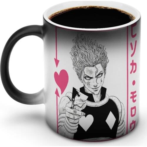 Hisoka Mug Travel The Changes Color Mug Creative Retro Pottery Cups