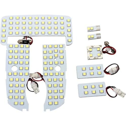 For Toyota Prius 30 XW30 ZVW30 V α 2010~2015 Night Interior Lamps Dome Roof lights LED 4x4 Trunk Reading Lamp White Canbus Bulbs