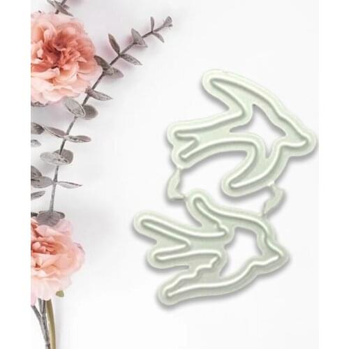Swallow Metal Cutting Dies Stencil DIY Scrapbooking Album Paper Card Template Mold Embossing Craft Decoration