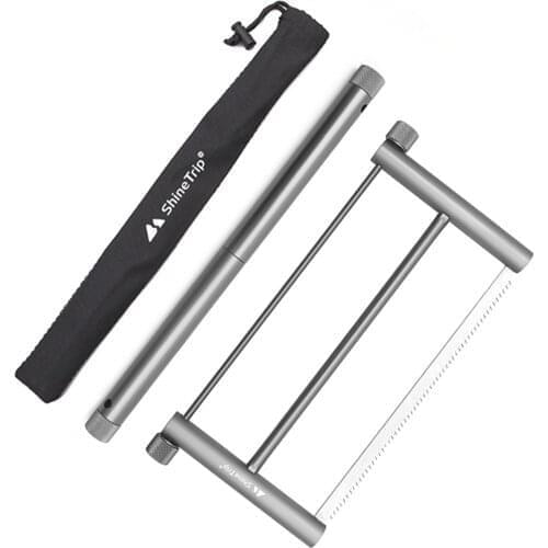 Multiductional Folding Wood Saw Aluminium Alloy Hand Saw Portable Mini Garden Bucksaw for Woodworking Gardening Outdoor Survival