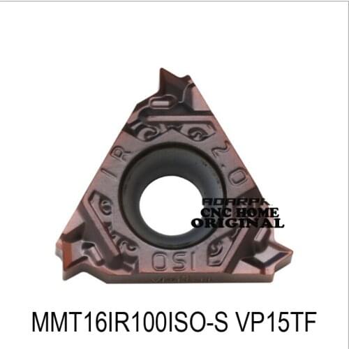 Original MMT 16IR MMT16IR100 MMT16IR150 MMT16IR200ISO-S MMT16IR250 ISO-S Threading Carbide Inserts Turning Tools Lathe Cutter