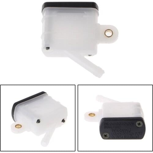 Universal Motorcycle Brake Reservoir Front Fluid Bottle Master Cylinder Square Motorbike Brakes Accessories