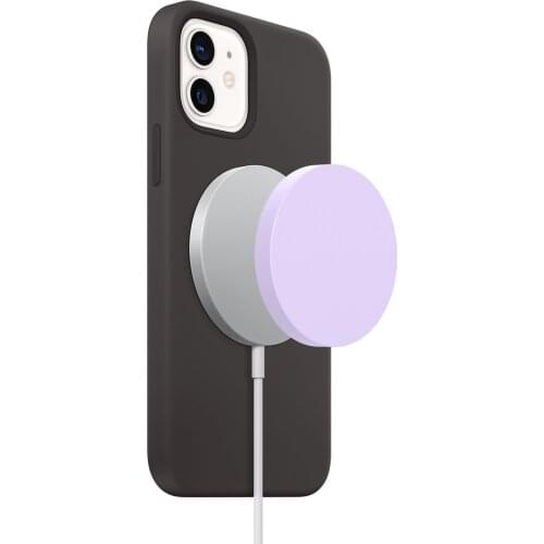 Scratch Resistant Soft Silicone Case for Magsafe Charger Anti-fall Protective Cover for Iphone Wireless Magsafe Magnetic Charger