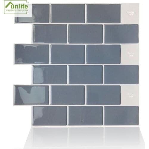 Funlife Kitchen Wall Decor 3d Sticker,Self Adhesive Peel and Stick Backsplash Tile Vinyl DIY Wallpaper for Bathroom Waterproof