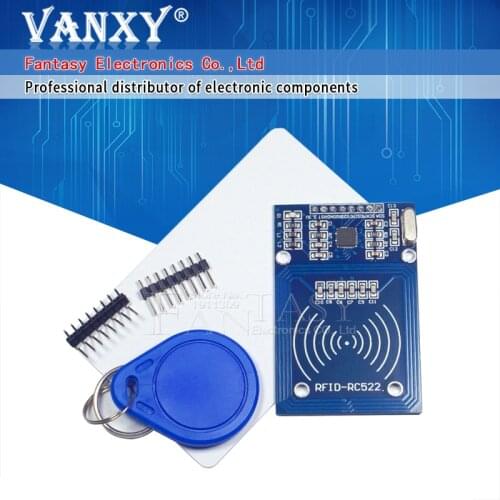 1pcs MFRC-522 RC522 mfrc 522 RFID RF IC card inductive module with free S50 Fudan card key chain new