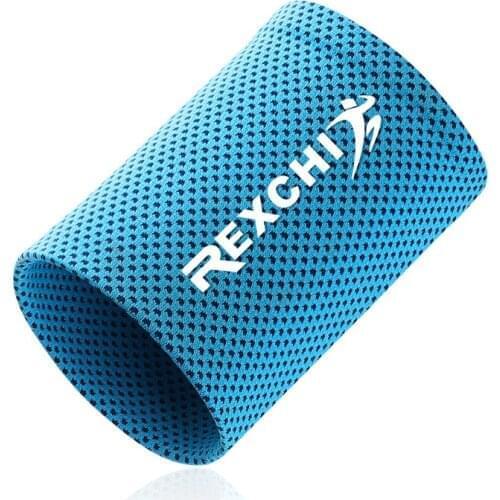 1 PCS Wrist Protector Brace Tennis Volleyball Wristband Cooling Hand Supports Fitness Sport Sweatband