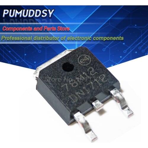 20PCS 78M12 L78M12CDT L78M12 TO-252-2(DPAK) 12V voltage regulator IC