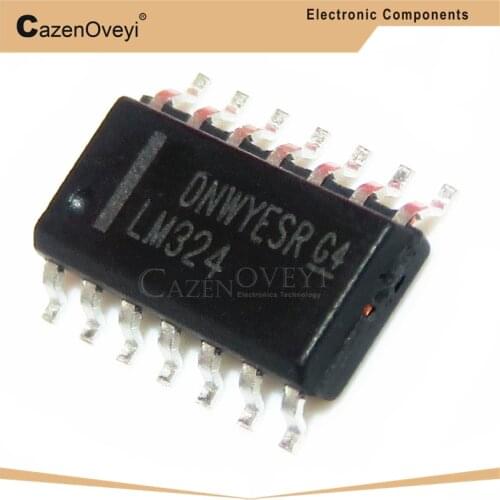 20pcs/lot LM324DR SOP-14 LM324 SOP SMD LM324DR2G LM324DT In Stock