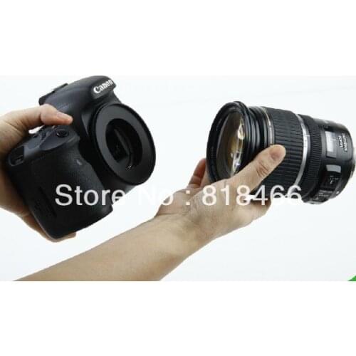 55mm Macro Reverse lens Adapter Ring for CANON EOS EF Mount 550d 650d 60d 55mm thread lens