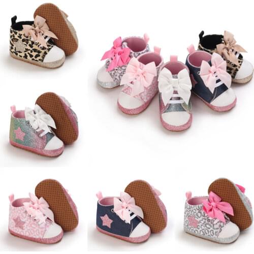 Prewalker New Baby Girls And Boys Knit Velcro Cotton Casual Shoes With Soft Soles And Toddlers