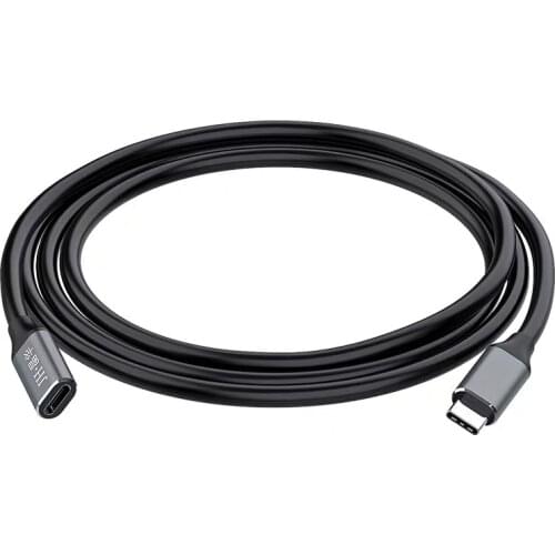 Type C Male To Female type C Charger cable USB3.1 Gen2 4K60Hz SuperSpeed USB C cable Power Delivery Compatible with for tablets