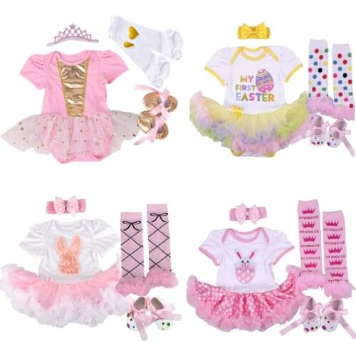 Party Dress Costume for Baby girl Clothes Baby Romper Newborn Easter Dress Birthday Girl Bebe Clothing Toddler Infant Dresses
