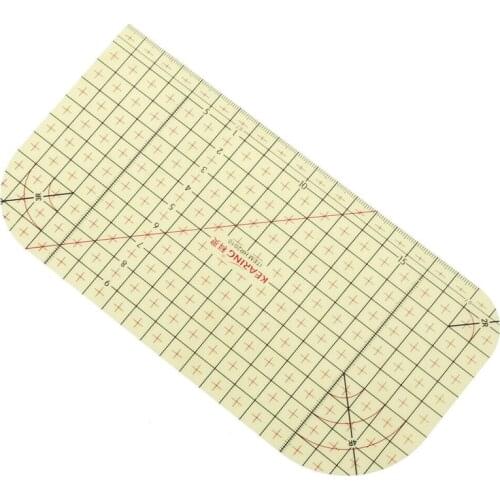 1PC Hot Ironing Ruler Patchwork Tailor Craft DIY Sewing Supplies Measuring Tool Heat Resistant Ruler Household Ironing Tools New