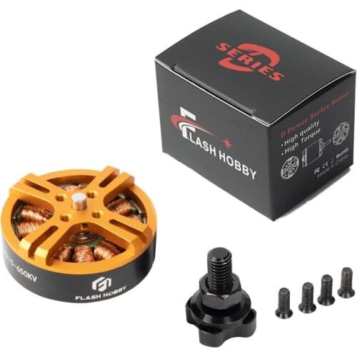 FlashHobby D4215 650KV Brushless Motor 2.3kg Thrust 3-6s Mutirotor Motor for RC Multirotor FPV Drone