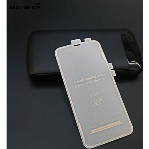 New Curved Invisible Shield Nano Film for iPhone XS MAX 8 7 6s 6 plus Full Cover Protective Film for iPhone X XS XR TPU Film