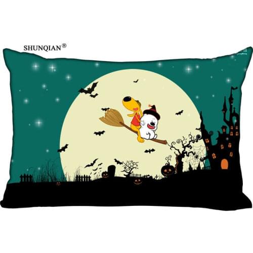 New Little Lovely Bear Pillow Case Custom Wedding Pillowcase Cover Cases Gift Zippered Rectangle Pillow Case