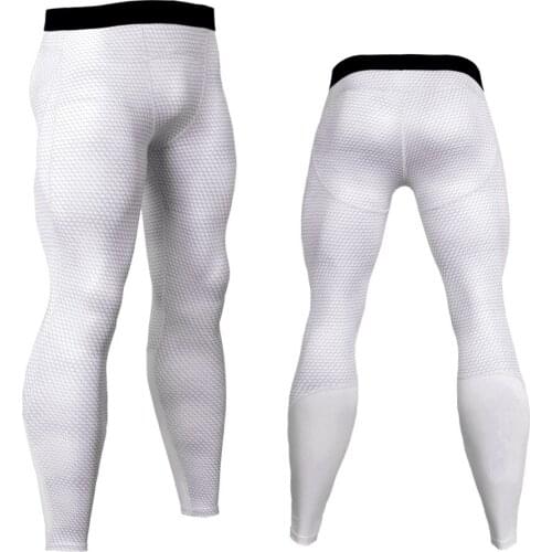 New Men Compression Pants Sport Tights Basketball Gym Pant Bodybuilding Jogging Skinny Leggings Sportswear Running Trousers-40
