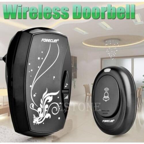 New Wireless 100M Range Remote Control Waterproof Intelligent Doorbell 36 Songs
