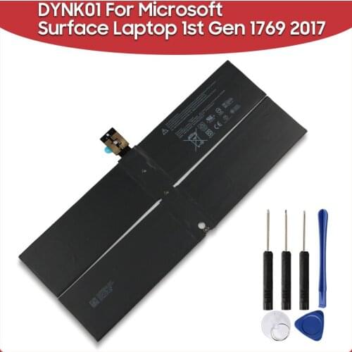 Original Replacement Battery 5970mAh DYNK01 For Microsoft Surface Laptop 1st Gen 1769 2017 G3HTA036H Laptop Batteries