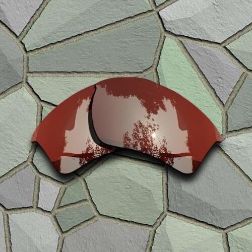 Bronze Brown Sunglasses Polarized Replacement Lenses for Oakley Half Jacket 2.0 XL