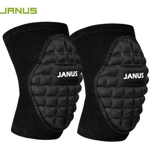 2018 High Quality Football Protective Pads Sponge Goalkeeper Kneecap Volleyball Basketball Sports Knee Support Fitness Knee Pads