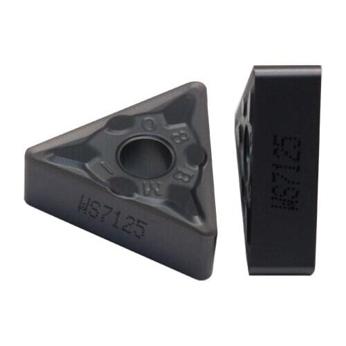 WS7125 TNMG160408 BM 20PCS Carbide Insert for Stainless Steel TNMG160408 BM CNC tool turning instrument plate P MATERIAL STEEL