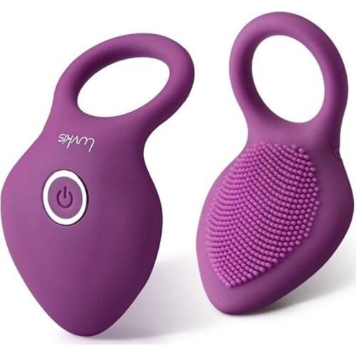 Vibrating Penis Ring Sex Toys for Couples Cockring Clitoris Stimulate Vibrator Delayed Premature Ejaculation Rings Adult Toys