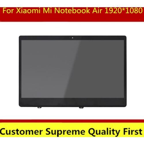 13.3 inch LCD LED Screen Display Matrix Glass Assembly For Xiaomi Mi Notebook Air IPS LQ133M1JW15 N133HCE-GP1 LTN133HL09