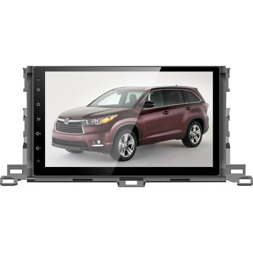 10.1 inch Android 8.0 7.1 eight Octa core Car CD DVD GPS Player NAVIGATION AUTO for Toyota Highlander XU50 Kluger