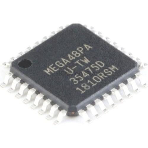 5 single batch Atmega48 tqfp32 single chip microcomputer 8 bit Atmega AVR microcontroller RISC 4KB flash memory 2.5v/3.3v/5v