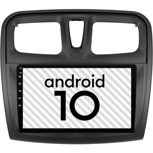 For Renault Logan 2 Sandero 2019 Symbol Car Multimedia Player Android 10 Gps BT Navigation Stereo Tape Recorder Radio Head Unit