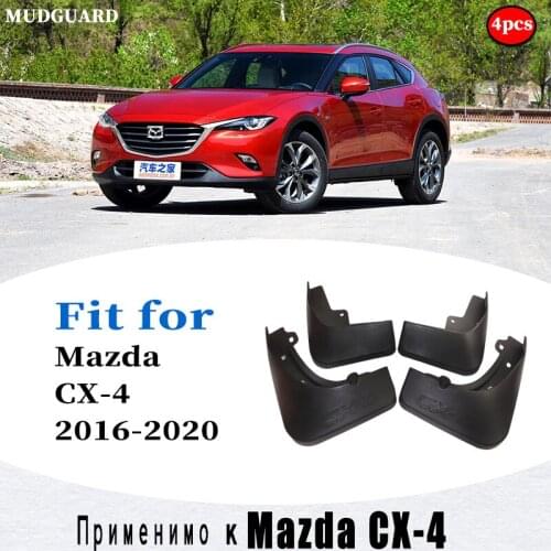 FOR Mazda CX4 CX-4 Mudguard Fenders Mud Flap Guard splash Mudguards Fender Mudflaps car accessories auto styline Front Rear
